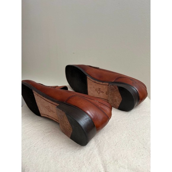 Cole Haan brown leather penny loafers shoes women’s 6 1/2 - Picture 4 of 5